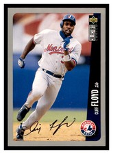 1996 Collector's Choice Silver Signature #211 CLIFF FLOYD Montreal Expos ~F1N