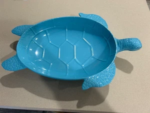 Vassoio da portata grande in melamina Teal/Turqouis piatto in melamina blu - Foto 1 di 8
