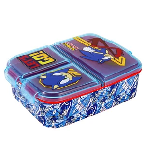 Sonic Kids scatola pranzo da viaggio sandwich multiscomparto per bambini, senza BPA - Foto 1 di 7