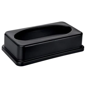 Slim Trash Can Lid - Compact Garbage Bin Cover - Durable Slender Varied Plast... - Picture 1 of 5
