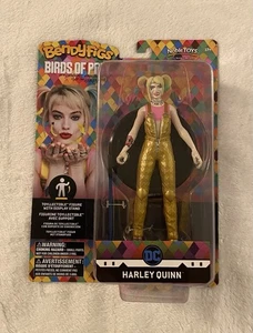 Harley Quinn DC Comics Figure Bendyfigs Birds Of Prey Noble Toys ~ New & Sealed - Picture 1 of 8