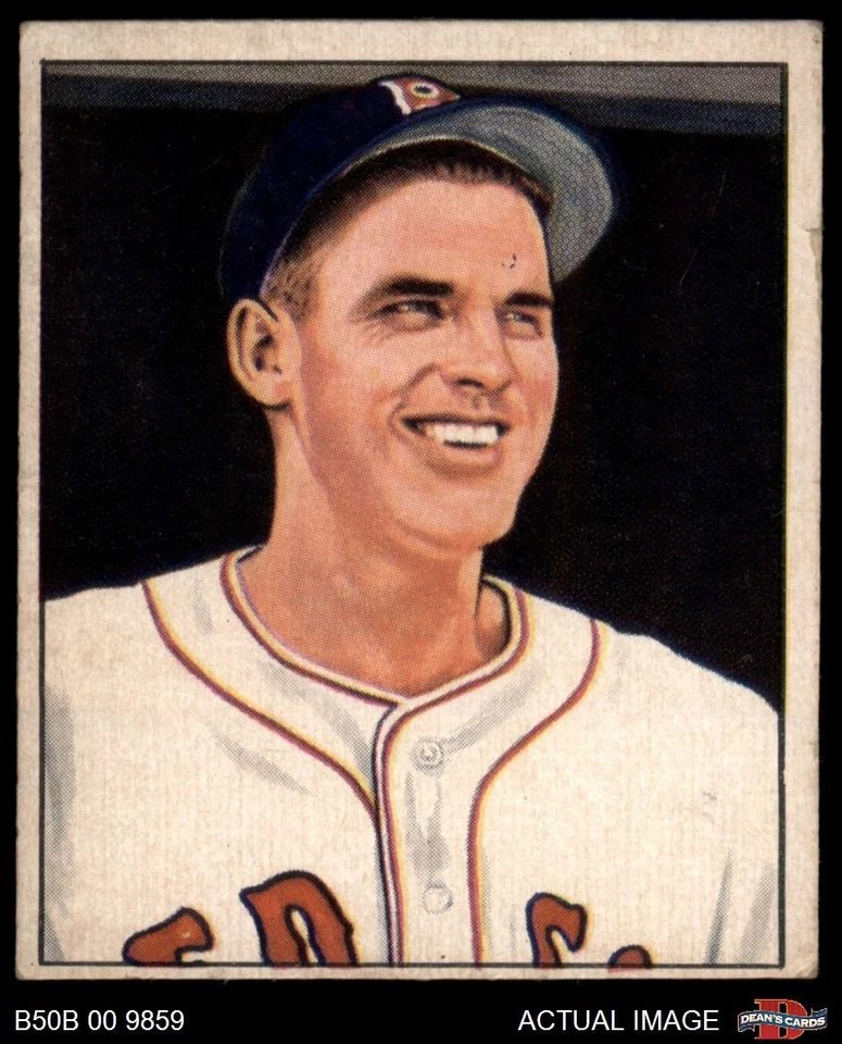 1950 Bowman #188 Earl Johnson Red Sox 2 - GOOD - Image 1 of 1