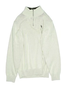 U.S. Polo Assn. Boys Silver Pullover Sweater Small kids - Picture 1 of 2