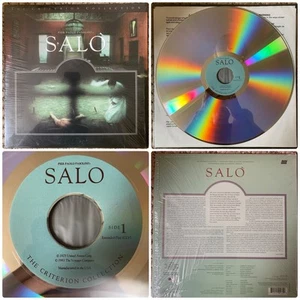 SALO PIER PAOLO PASOLINI CRITERION 120 DAYS OF SODOM LASERDISC LASER DISC - Afbeelding 1 van 6