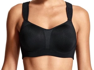 NEU Delimira Gr. 34 E schwarz High Impact Contour Sport BH Bügel - Bild 1 von 13