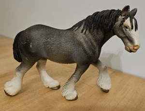 Schleich 13291 CLYDESDALE MARE Grey Retired 2012 - Picture 1 of 5