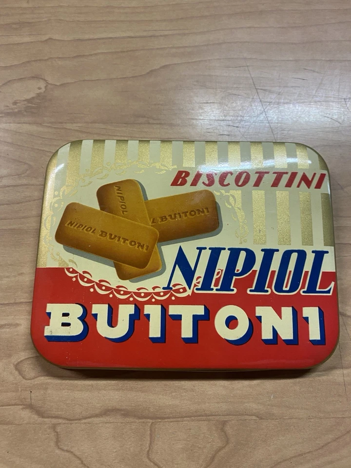 Buitoni Nipiol Coperchio Scatola Di Latta  - Immagine 1 di 4