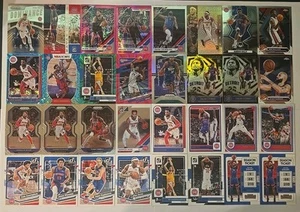 (32) Detroit Pistons 32 Card Lot. RCs Inserts Parallels. Prizm Donruss Hoops Etc - Picture 1 of 24