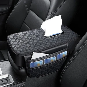 Multi functional armrest box with tissue holder for improved driving comfort - Picture 1 of 12