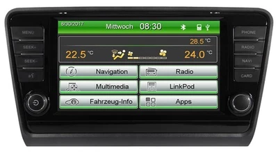 ESX für Skoda Octavia 3 (2013-2016) 2-DIN Autoradio inkl Navigation VN830 SK-OC3 - Bild 1 von 4