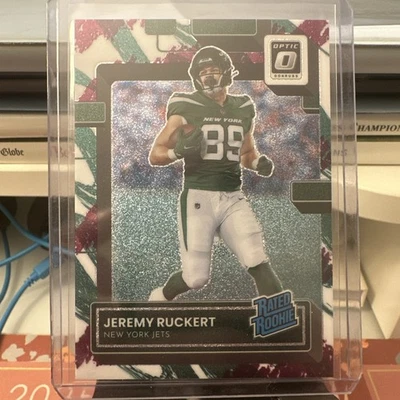 Panini Donruss 2022 clasificación óptica novato Jeremy Ruckert #291 Jazz Prizm (RC) SSP Foto 1 de 2