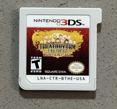 Theatrhythm Final Fantasy: Curtain Call (Nintendo 3DS, 2014) CARTRIDGE ONLY - Image 1 of 2