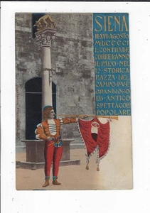 Postal Publicitaria Italiana Siena Famosa Palio Carrera de Caballos Piazza del Campop2361 - Imagen 1 de 2