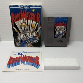 Robo Warrior (Nintendo NES) CIB Complete In Box Tested & Working w/ Manual