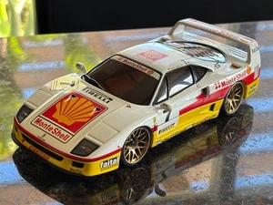 Kyosho Mini-Z Body ASC Ferrari F40 Competizione Monte Shell #7 Auto Scale Rare - Picture 1 of 4