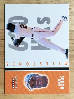 2003 Fleer Tradition Milestones #21 Barry Bonds - Image 1 of 2