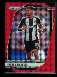 2024-25 Panini Prizm Premier League #108 Bruno Guimaraes Red Prizm - Imagen 1 de 2