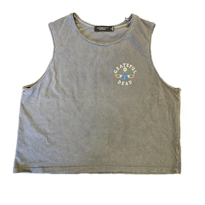 Junkfood Grateful Dead Graphic Muscle Tank Top Grunge Gr. M schwarz - Bild 1 von 8