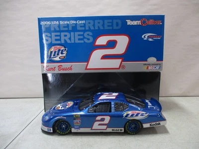 2006 Team Caliber Kurt Busch Miller Lite 1/24 - Image 1 of 3