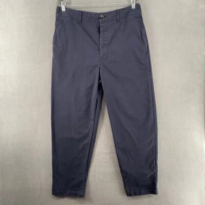 Alex Mill BCI Baumwolle Chino Hose Damen 14 Navy Blau Capsule Basic Staple Freizeit - Bild 1 von 11