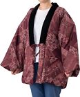 Japońska wewnętrzna odzież wierzchnia „Hanten” Sarasa patchworkowy wzór dla kobiet F / S W /
