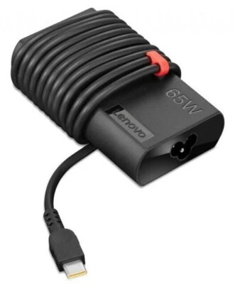 Lenovo USB-C Netzteil 65w Slim AC Adapter - Schwarz - Bild 1 von 2