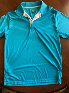 Pro Tour Golf Camicia Uomo Traspirante Idratante Collar Blu Medium - Foto 1 di 3