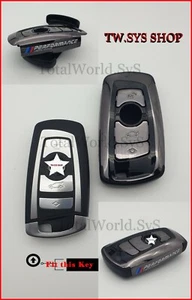 Funda para llave para BMW ☆ Carcasa completa ☆ F10,20,30 ☆ ABS-Plástico ☆ Sin llave ☆ NEGRA - Imagen 1 de 11