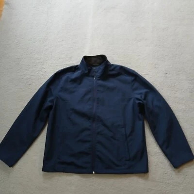 St Johns Bay Jacket Mens Extra Large Blue Soft Shell Outdoor Hiking Stretch - Image 1 of 4