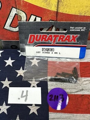DURATRAX DTXQ0303 Set Screws: 3mm X L X 12pc.   -NEW- - Image 1 of 4