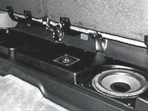 Q-Logic Custom Subwoofer Box Dodge DAKOTA Club Cab Subwoofer Enclosure - Picture 1 of 1