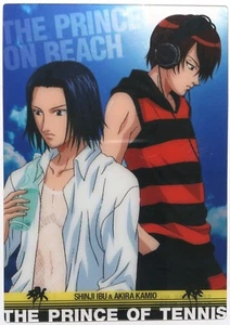 The Prince of Tennis Clear Trading Card Shinji Ibu & Akira Kamio - Picture 1 of 2