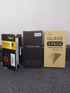 Glass Screen Protector Lot of 7 NEW iPhone 6/7/8- Samsung A13- Nokia 3V - Picture 1 of 10