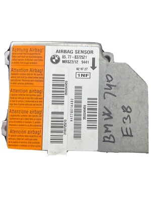 BMW E38 Serie 7 740i 1994-2001 Módulo SRS OEM 65.77-8372521 Foto 1 de 4