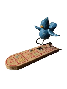 Blue Bird ❤️ spielende Hopscotchfigur von Russ Berrie ""Tweet Along With Me"" ❤️ - Bild 1 von 10
