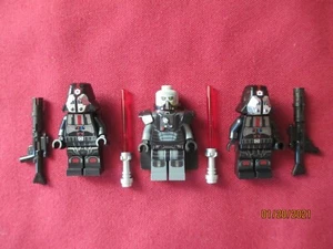 LEGO Star Wars Minifigures LOT, Darth Malgus , Sith Troopers & Weapons - Picture 1 of 5