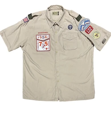 BOY SCOUTS Of America Shirt Mens Size XL VENTED Uniform BSA Microfiber Scout - Image 1 of 4
