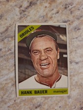 1966 Topps Hank Bauer #229 - Baltimore Orioles Manager