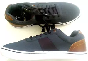 George Herren Gordon Memory Foam leichte Freizeit Sneaker DUNKELBLAU Größe 8-NEU - Bild 1 von 6