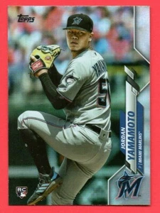 Jordan Yamamoto 2020 Topps Series 1 RAINBOW FOIL Rookie #249 MARLINS NM/MT - Picture 1 of 2