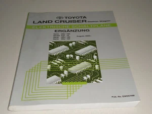 Manual de Taller Eléctrico Toyota Land Cruiser / Estación Vagón , Stand 08/2003 - Imagen 1 de 1