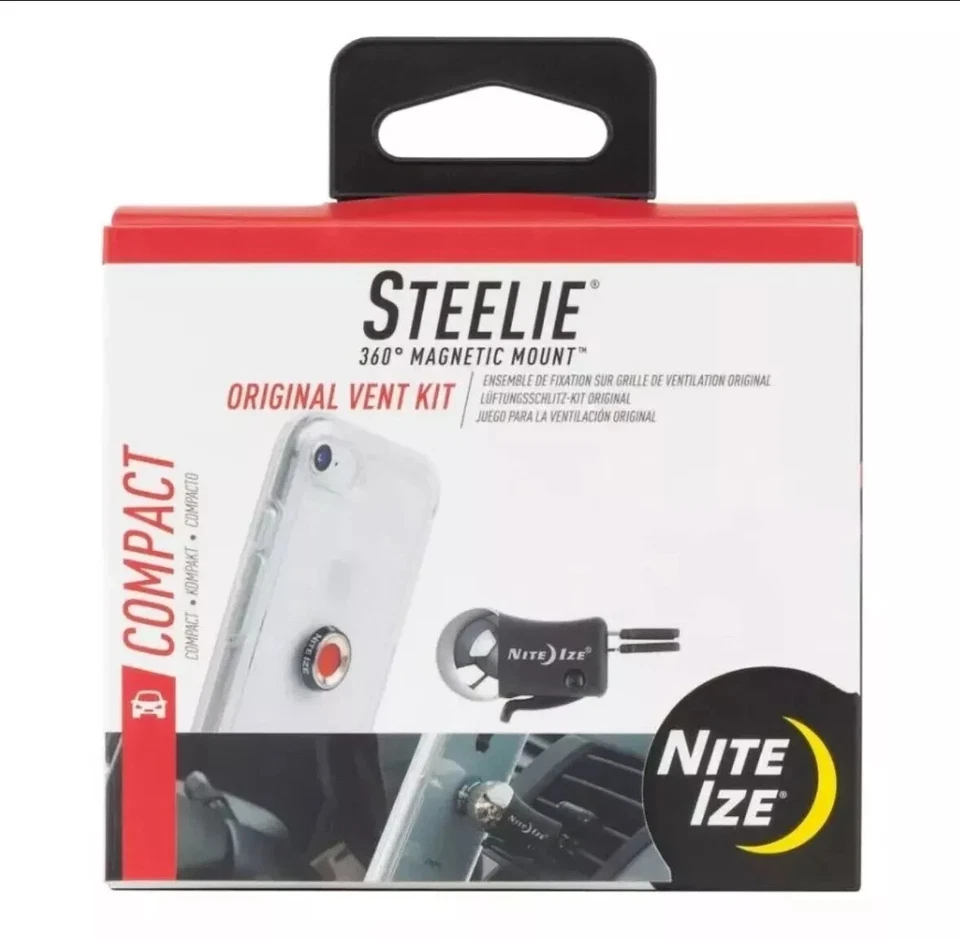 Nite Ize Steelie 360° Magnetic Mount Original Vent Kit STVK-11-R8 - Image 1 of 4