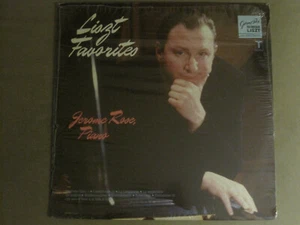 JEROME ROSE LISZT FAVORITES LP ORIG '82 VOX CUM LAUDE VCL 2291 CLASSICAL SEALED! - Picture 1 of 2