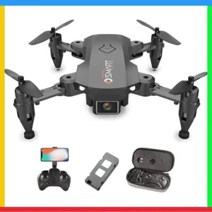 RC Drone 4K Dual Kamera FPV Altitude Hold Quadrocopter mit Akku (Schwarz) - Bild 1 von 10