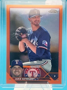 2023 Topps Chrome Update Series - Orange Refractor #USC76 Jake Odorizzi /25 - Picture 1 of 2