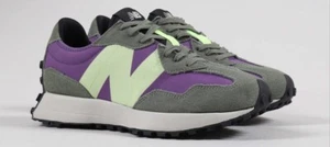 New Balance 327 Herren Gr. 11,5 Freizeit Retro Schuh Grün Weiß Sneaker Turnschuh NEU - Bild 1 von 13