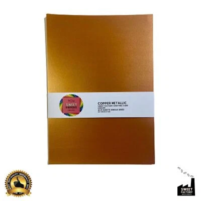 Speciality Crafting Cardstock Extra Thick A4 Metallic Sheets - Image 1 of 4
