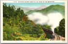 Postcard: Southern Railway Train in Mountain Heart - Captivating Scenery A31