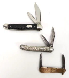 Vintage Imperial Pocket Knife Lot 1/Brass Small knife - Picture 1 of 7