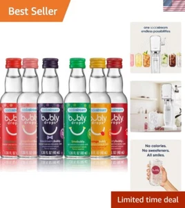 Bubly Drops 6 Flavor, Original Variety Pack, 8 Fl Oz - Picture 1 of 8